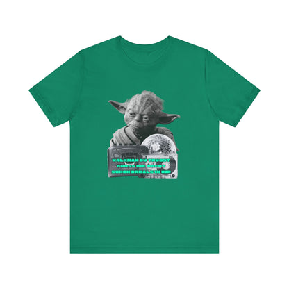 Funny Yoda Quote Unisex Tee - Walkman du kennst - erfahren du bist starwars