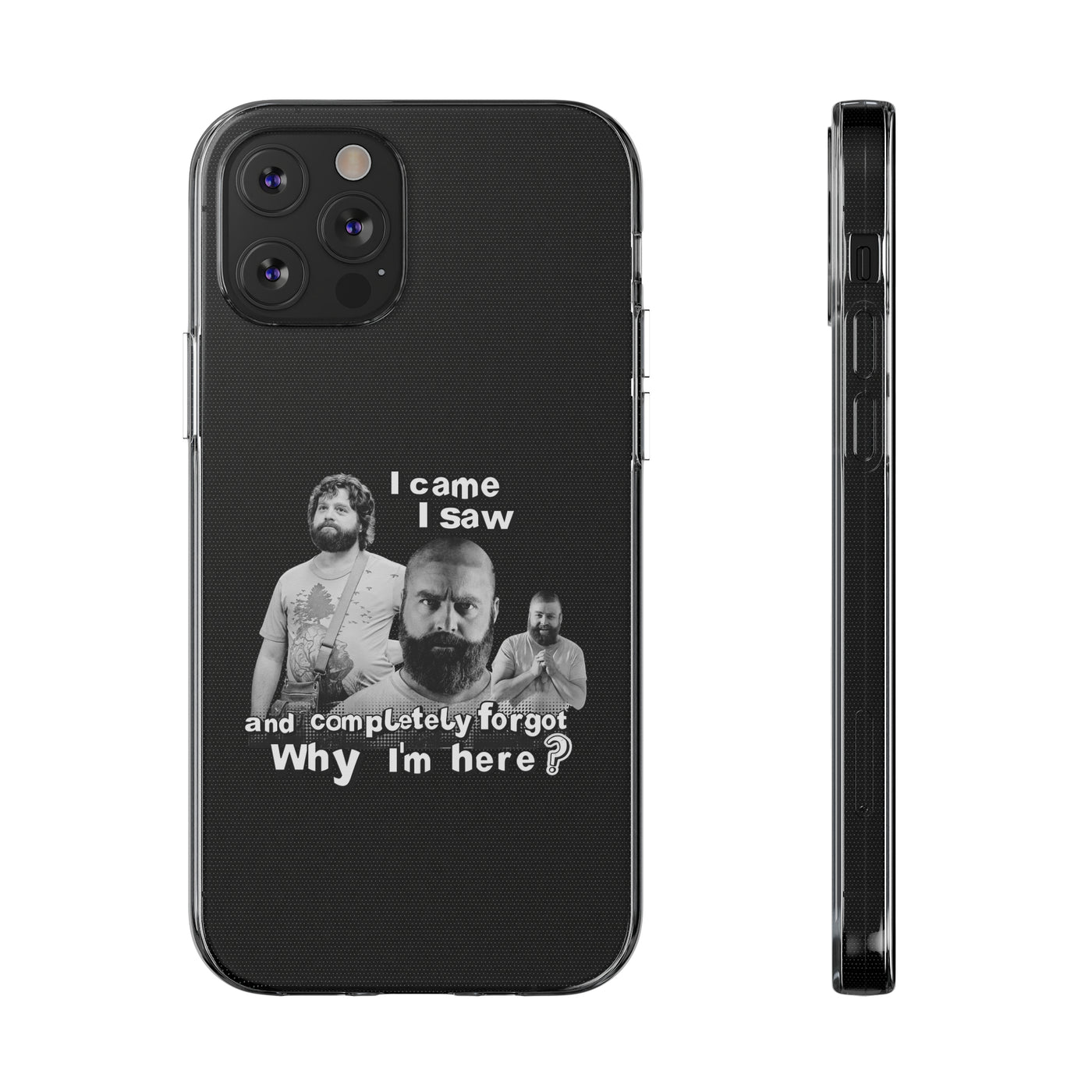 I Came, I Saw & Forgot, Alan Hangover -  Funny Phone Case  - Handyhülle -