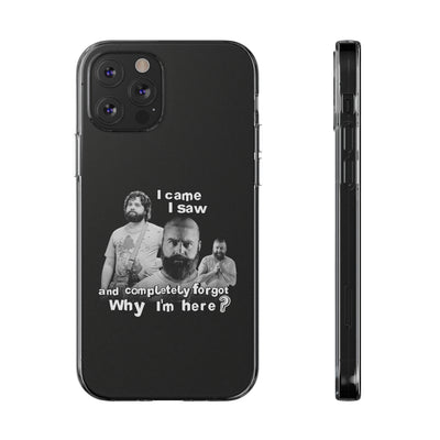 I Came, I Saw & Forgot, Alan Hangover -  Funny Phone Case  - Handyhülle -