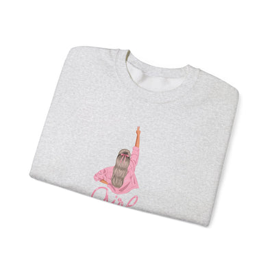 Girl Power Unisex Crewneck Sweatshirt,