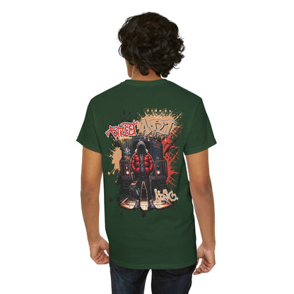 Urban Street Art Tee, Graphic T-Shirt, Casual Wear, Artistic Gift, Street Style Top, Hip-Hop Fashion Shirt Unisex - Graffiti