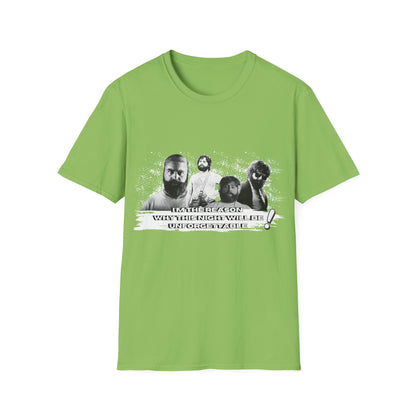 I am the reason why this night...Retro Graphic Unisex Softstyle T-Shirt - Hangover Alan