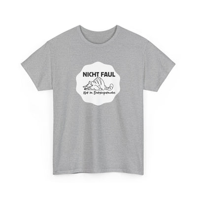 Funny Unisex Tee - "Not lazy just in energy saving mode"