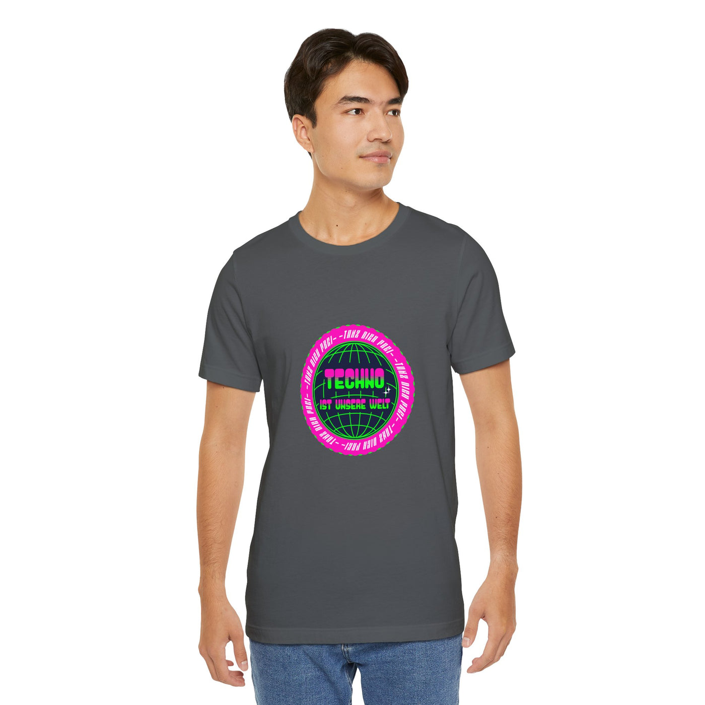 Tanz dich frei - Retro Techno Vibe Unisex Tee, Dance Party Shirt, Gift for Ravers, Festival Fashion,
