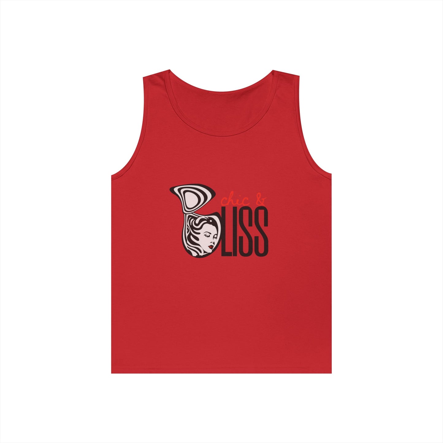Chic & Not Your Babe Graphic Tank Top