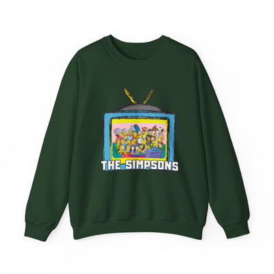 The Simpsons Unisex Heavy Cotton Sweatshirt