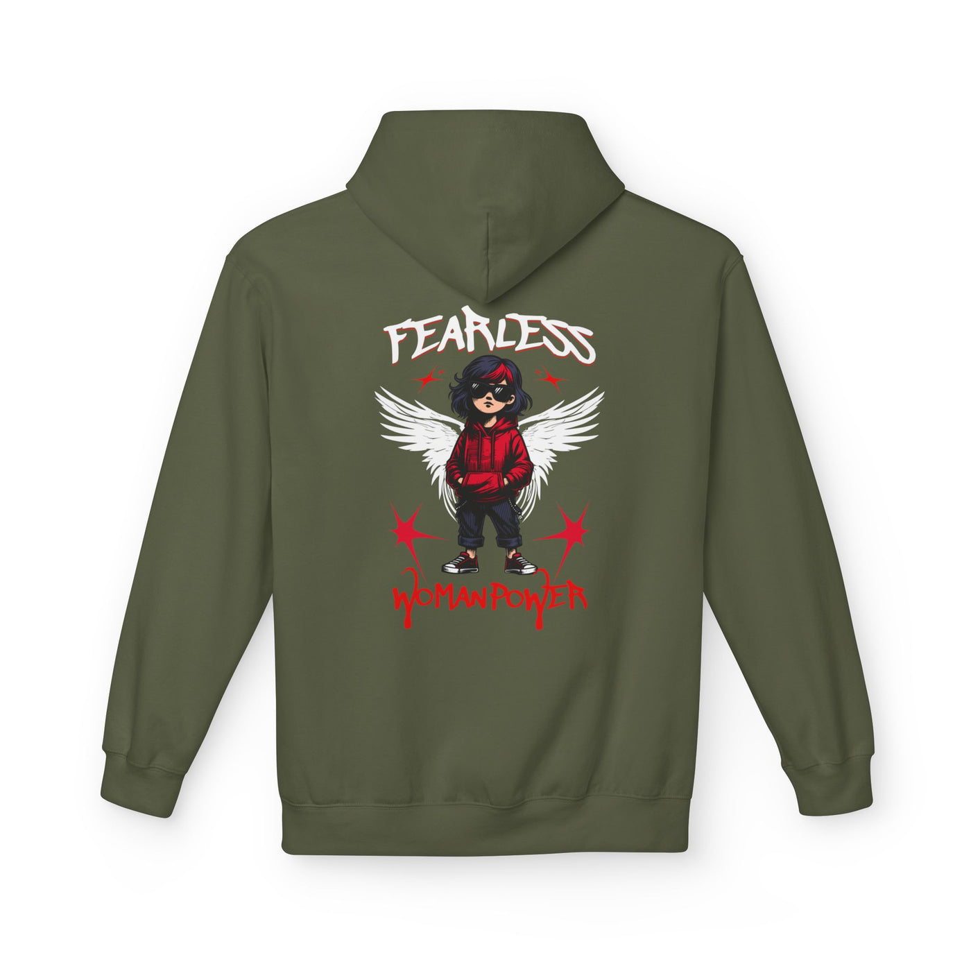 Empowering Women Fearless Fleece Hoodie