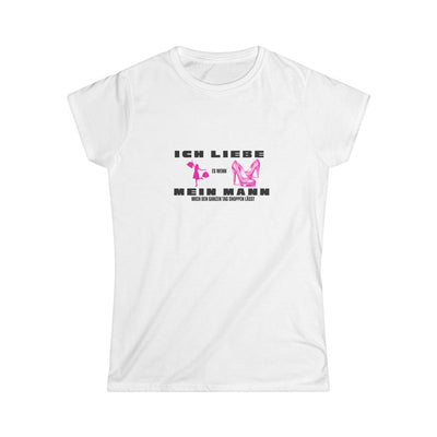 Ich Liebe Mein Mann - Unisex Jersey Short Sleeve Tee, Romantic German Love Shirt