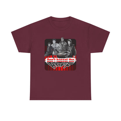 Don't Hassel the Hoff Unisex Heavy Cotton Tee | Retro Humor Shirt for Fans