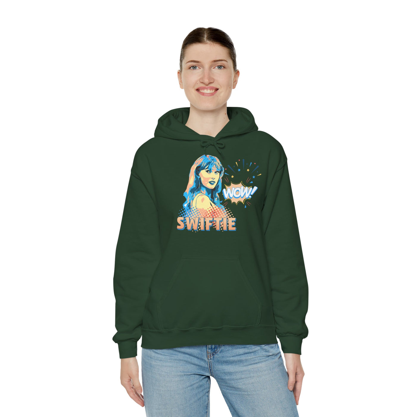 'SWIFTIE WOW' Unisex Heavy Blend™ Hooded Sweatshirt - Perfect Gift for Fans 