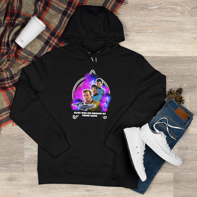 Hoodie Sweatshirt - Star trek "alles was ich brauch ist meine Gang"