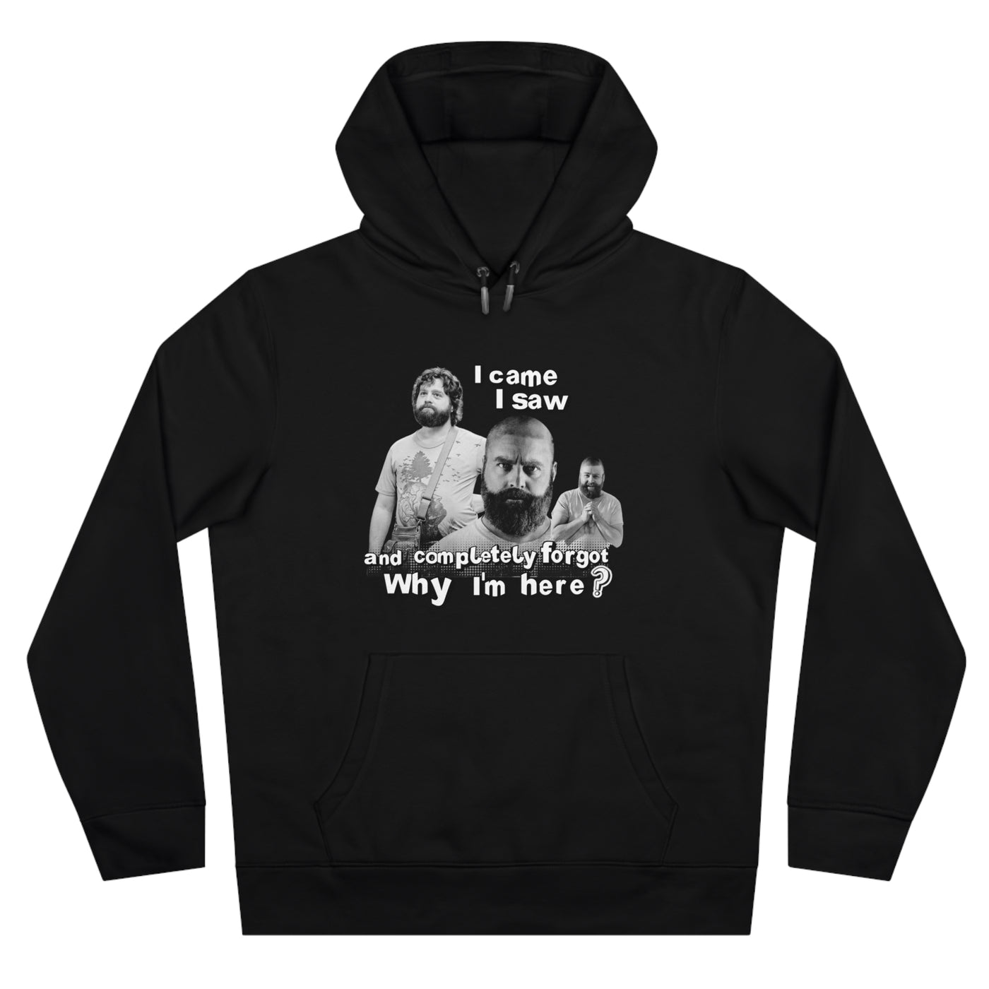 I cam- saw- and forgot why i  am here - Alan Garner Hoodie for Men