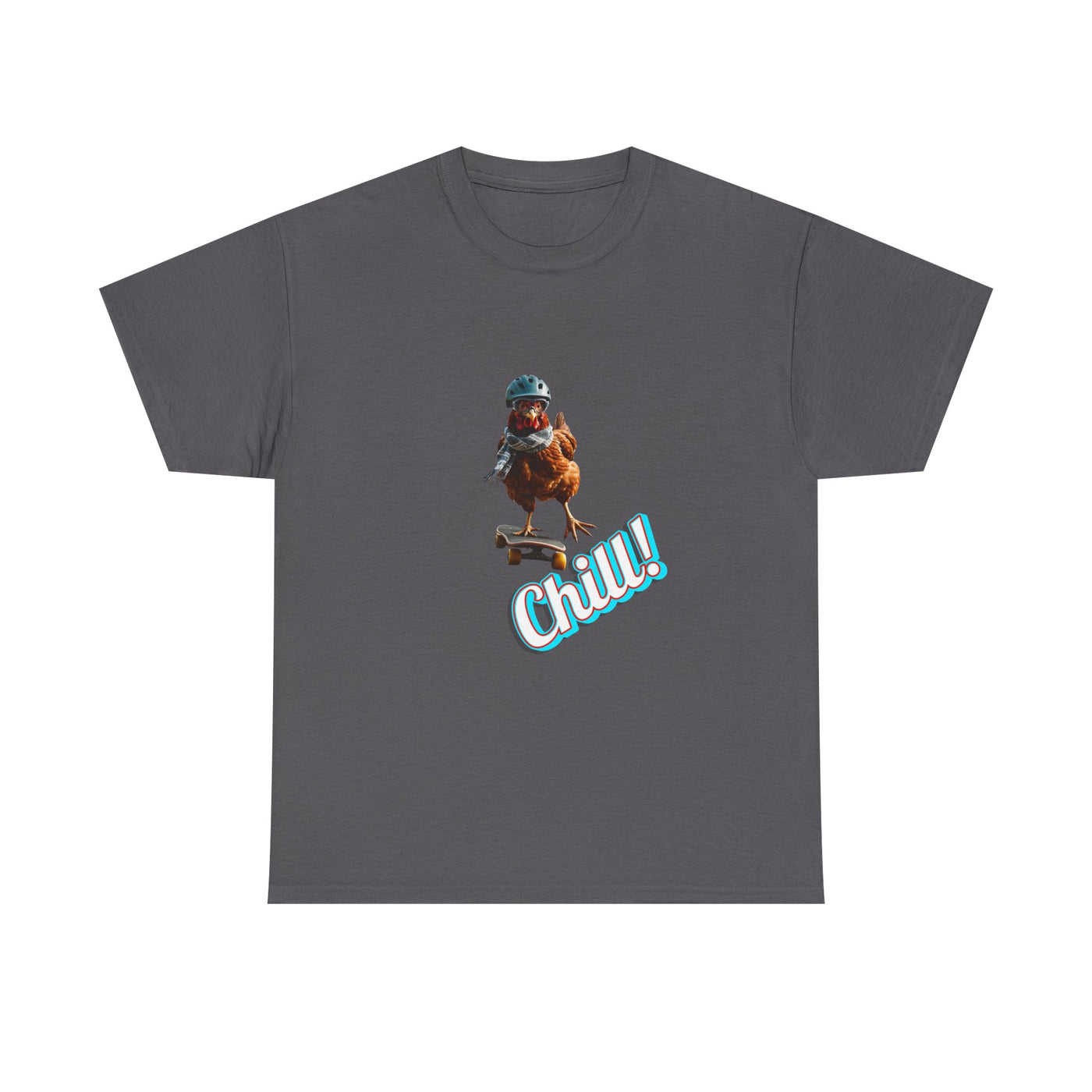 Chill Skateboarding Chicken Shirt