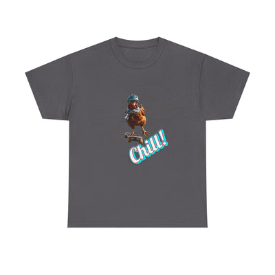 Chill Skateboarding Chicken Shirt