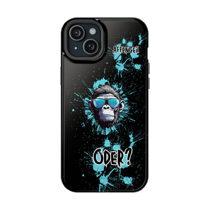 Affengeil - oder? Trendy Gorilla Phone Case - Impact-Resistant, Bold Design for Animal Lovers