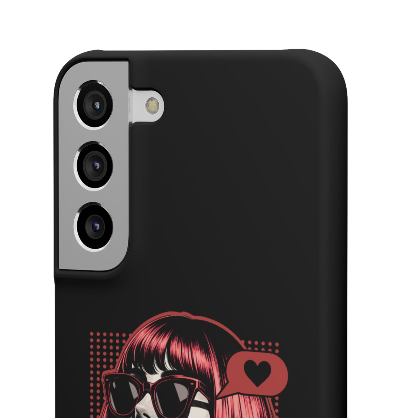 Retro Girl Snap Case Handyhülle