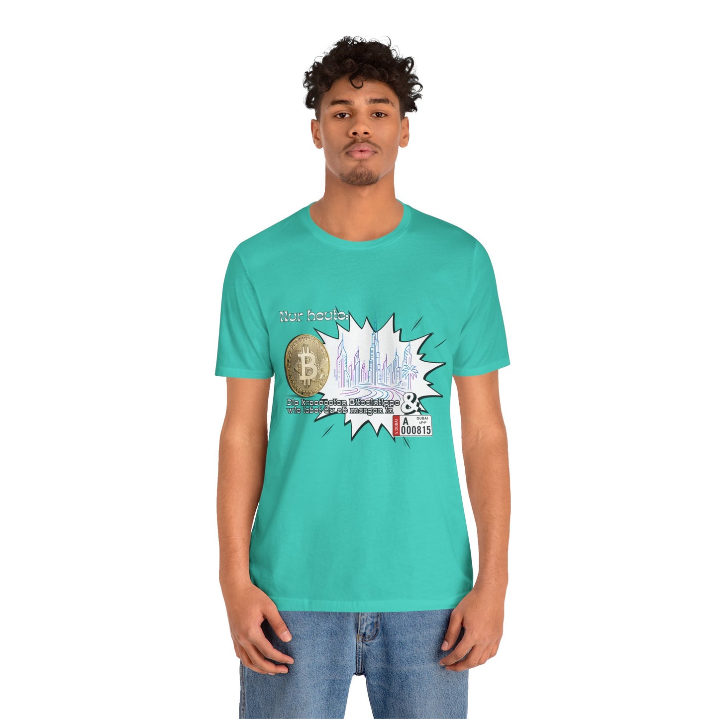 Bitcoins Dubai - Rosarote Welt - lass dich nicht verarschen T - Shirt