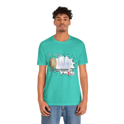 Bitcoins Dubai - Rosarote Welt - lass dich nicht verarschen T - Shirt