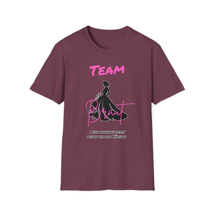 Team Bride Braut T-Shirt - Traumhochzeit