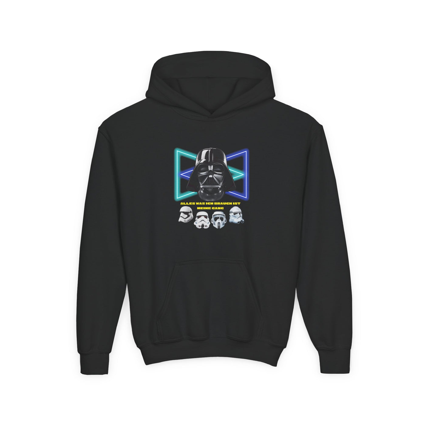 Youth Darth Vader Graphic Hoodie - Perfect for Star Wars fans