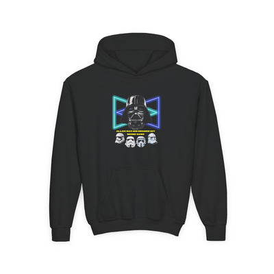 Youth Darth Vader Graphic Hoodie - Perfect for Star Wars fans