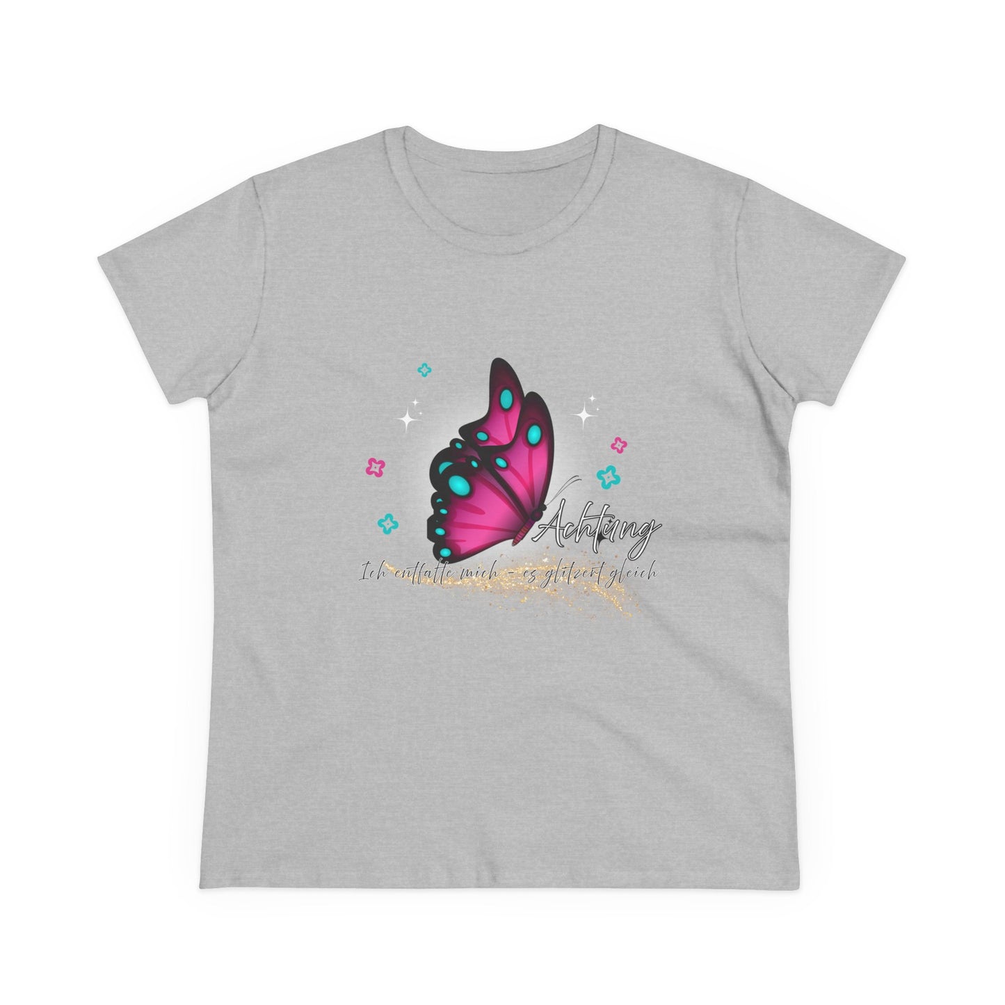 Achtung ich glitzere gleich... T shirt