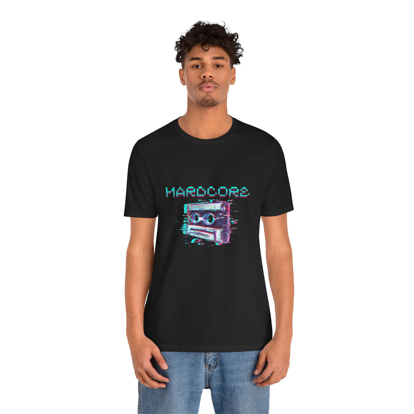 Techno - Hardcore Never Dies - Retro Graphic Tee, 90s Aesthetic Shirt unisex