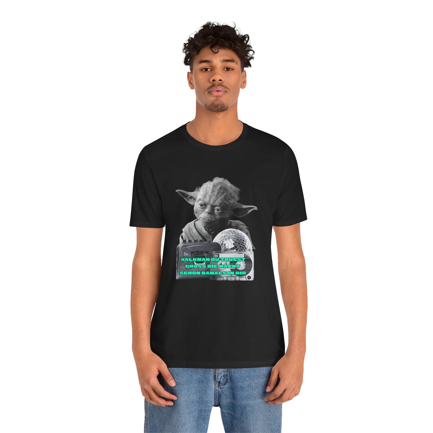 Funny Yoda Quote Unisex Tee - Walkman du kennst - erfahren du bist starwars
