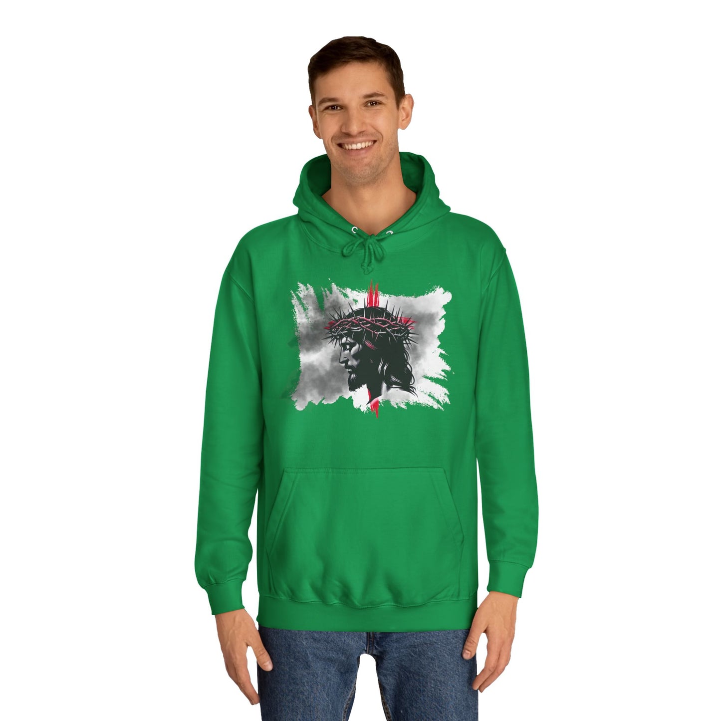 Jesus blessed - saved - loved Hoodie
