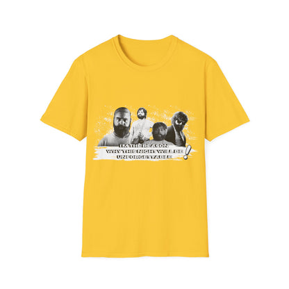 I am the reason why this night...Retro Graphic Unisex Softstyle T-Shirt - Hangover Alan