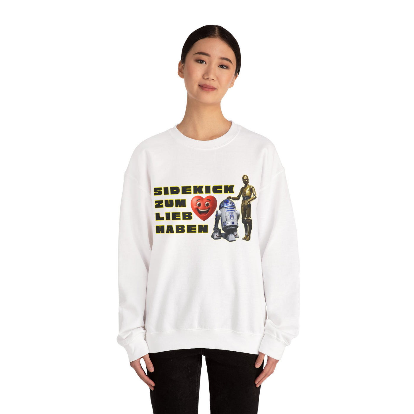 Star Wars Inspired Crewneck Sweatshirt - 'Sidekick to Love'