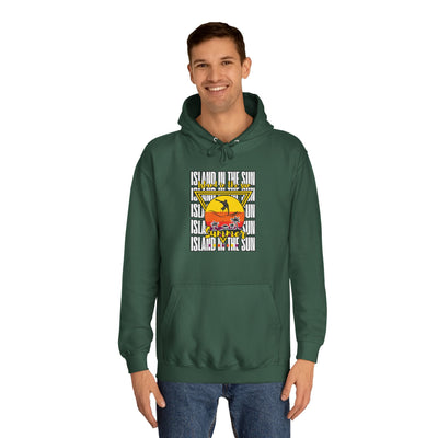 Vibrant College Spirit Hoodie, Unisex College Hoodie