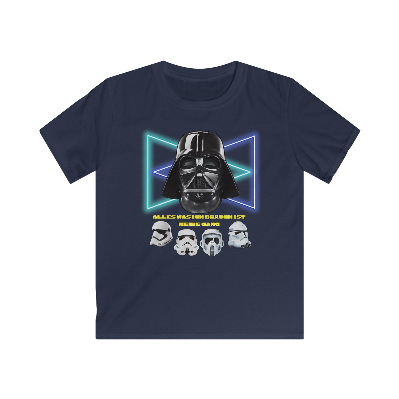 Star Wars Kids T-Shirt - Retro Darth Vader Design 