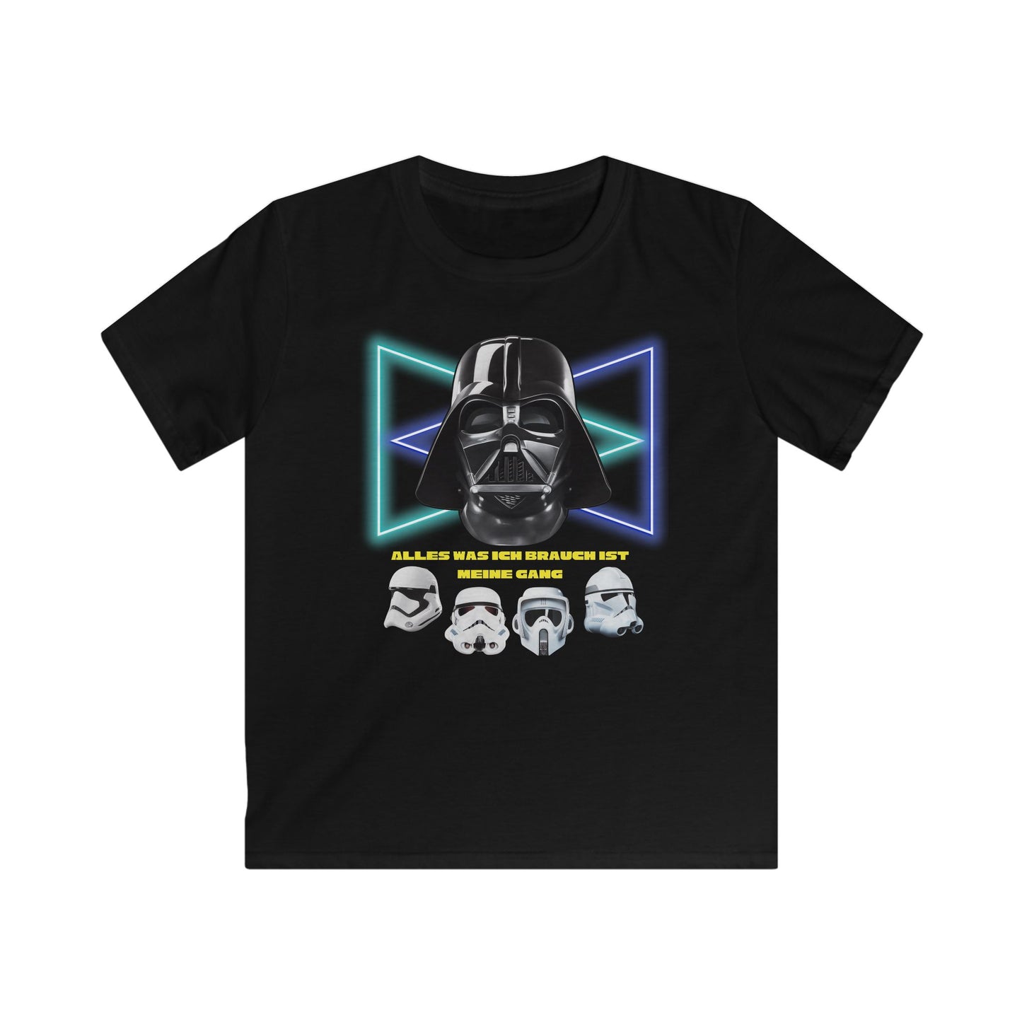 Star Wars Kids T-Shirt - Retro Darth Vader Design 
