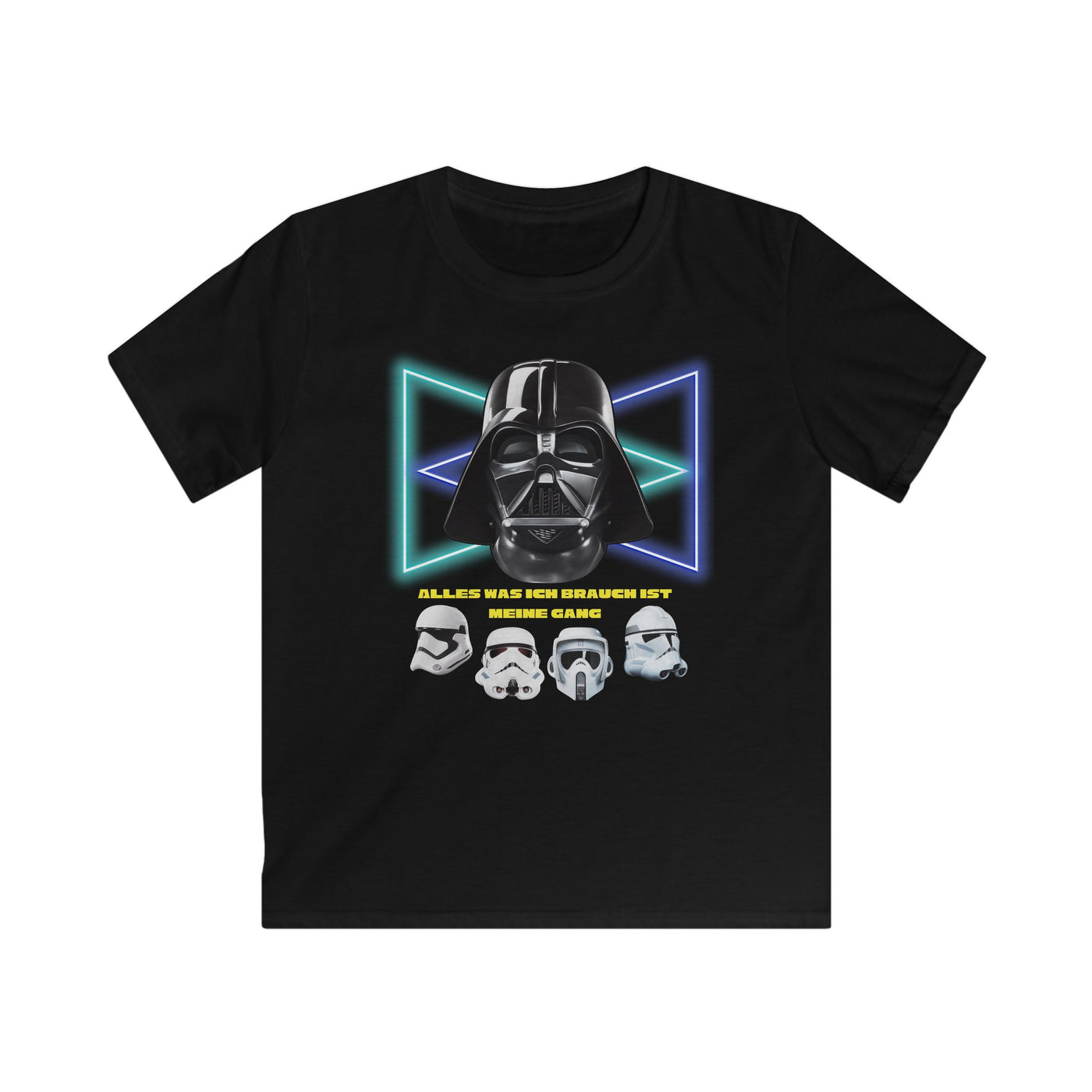 Star Wars Kids T-Shirt - Retro Darth Vader Design 