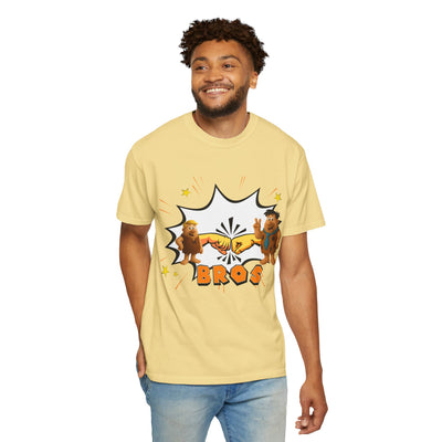 Brotherly Love Short Sleeve Tee, Fun Tee for Siblings, Casual Outfit, Gift for Brothers, Family Reunion Shirt