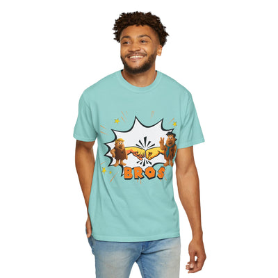 Brotherly Love Short Sleeve Tee, Fun Tee for Siblings, Casual Outfit, Gift for Brothers, Family Reunion Shirt