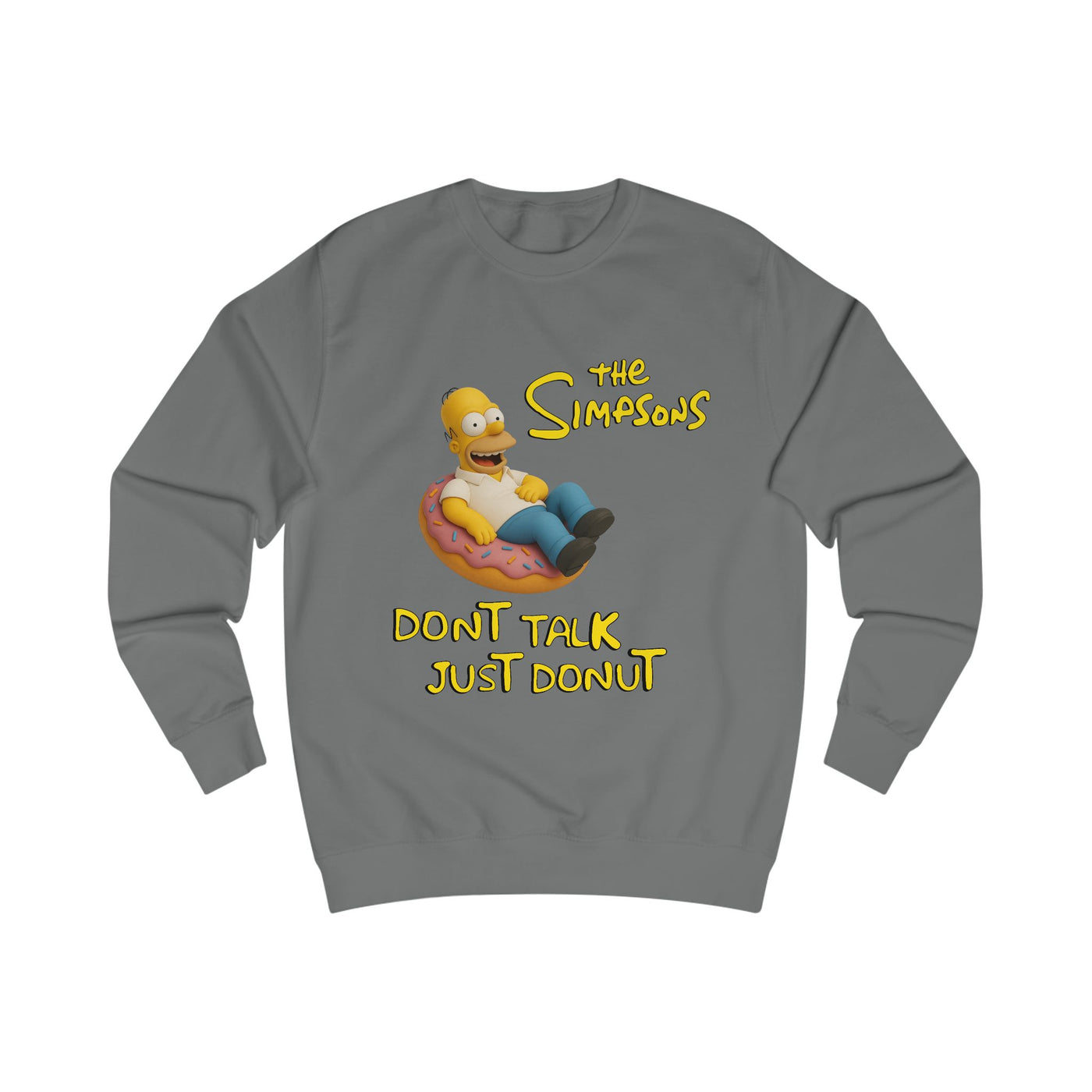 Unisex Sweatshirt Dont talk just Donut