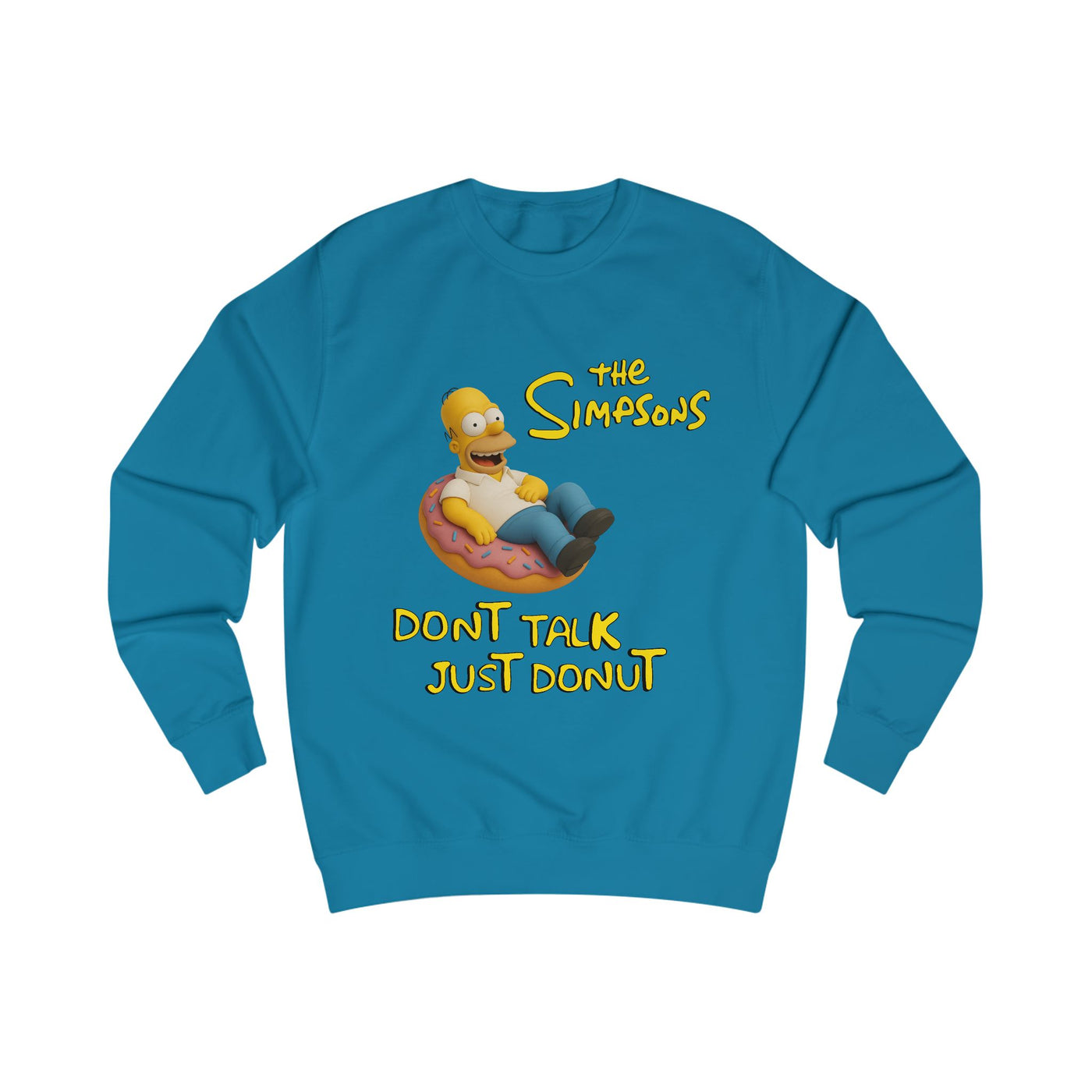 Unisex Sweatshirt Dont talk just Donut
