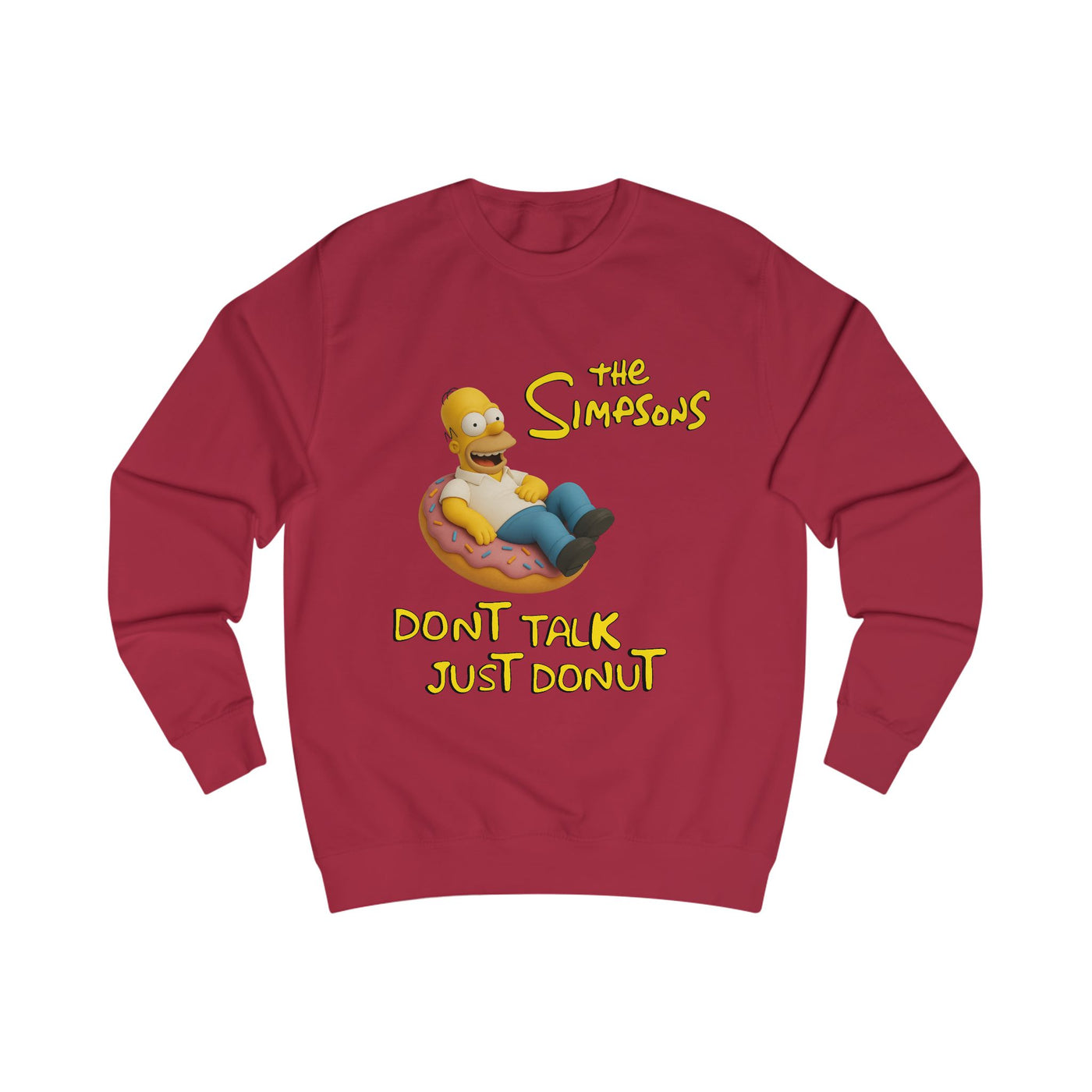Unisex Sweatshirt Dont talk just Donut