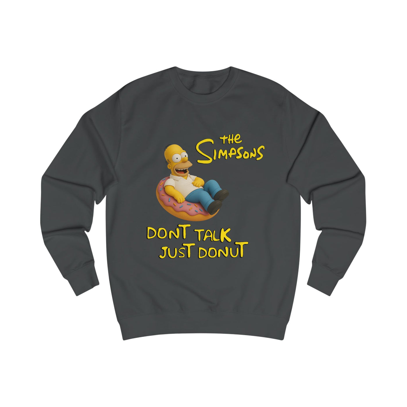 Unisex Sweatshirt Dont talk just Donut
