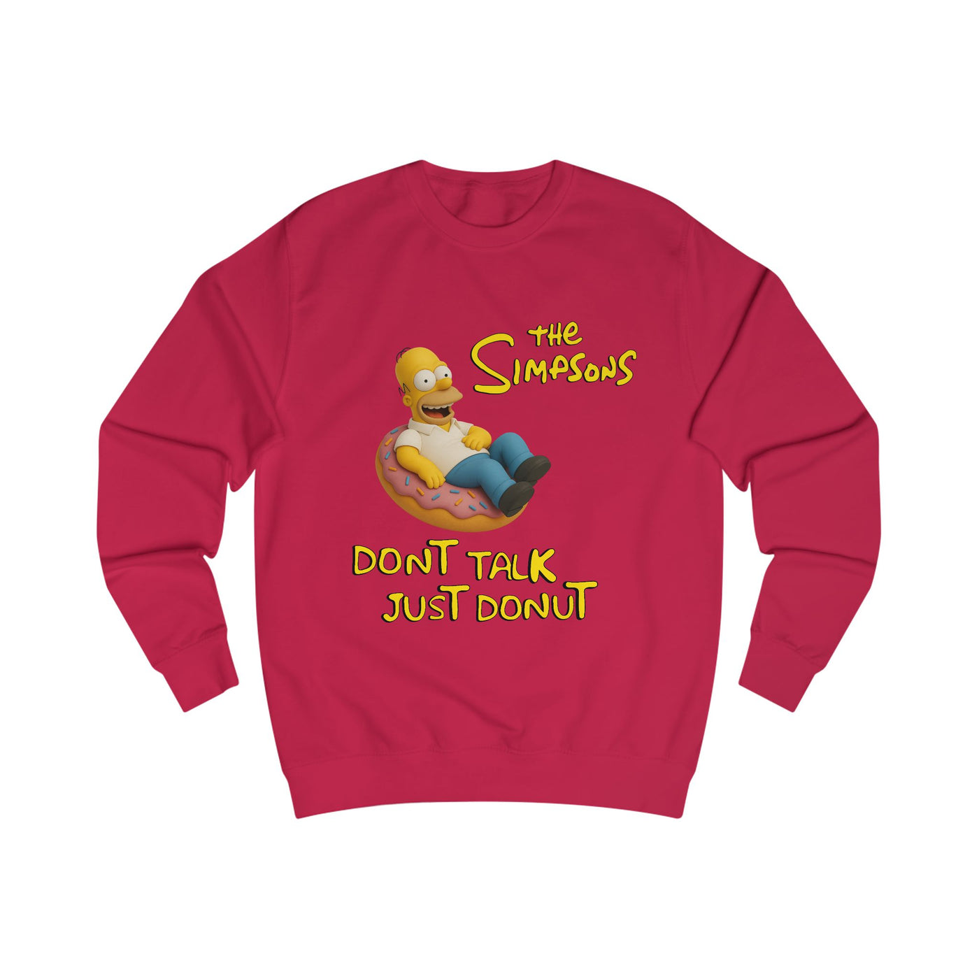 Unisex Sweatshirt Dont talk just Donut