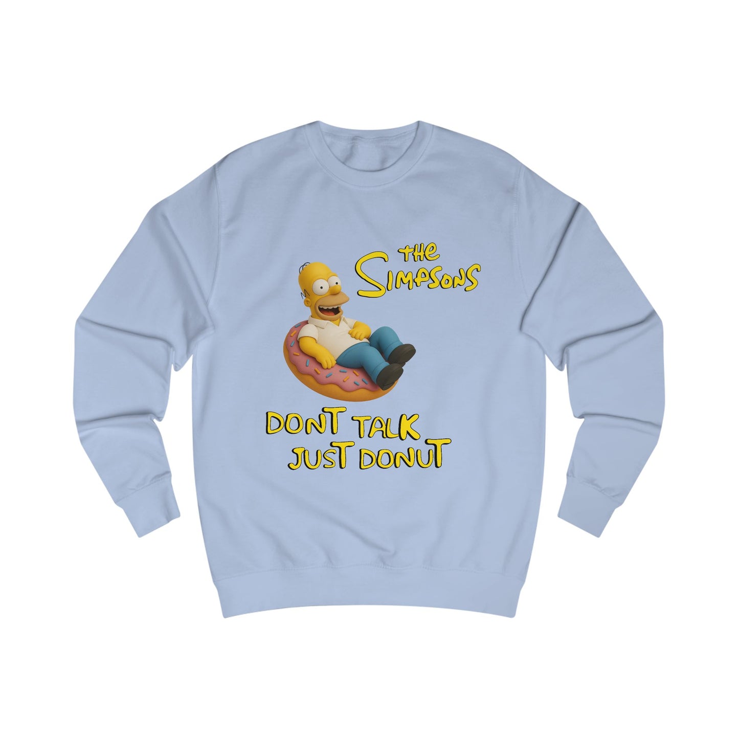 Unisex Sweatshirt Dont talk just Donut