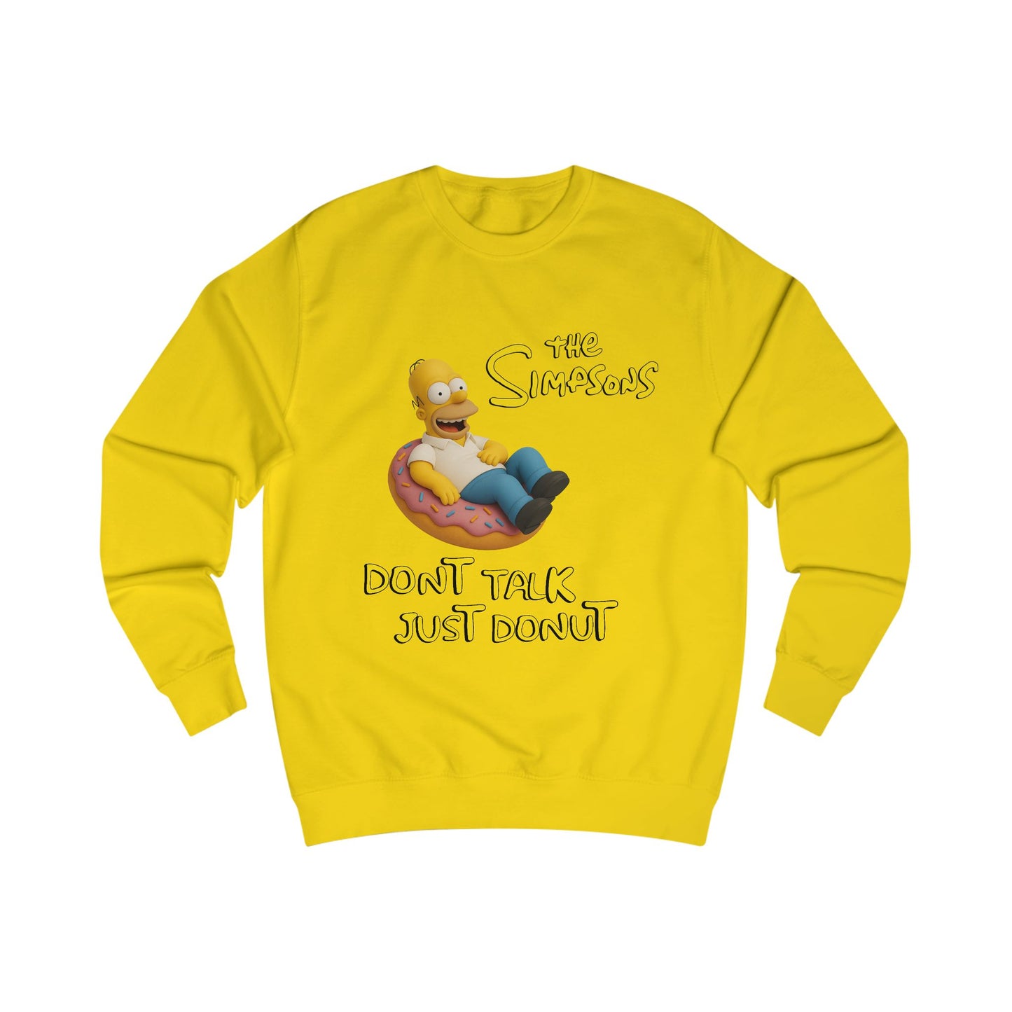 Unisex Sweatshirt Dont talk just Donut
