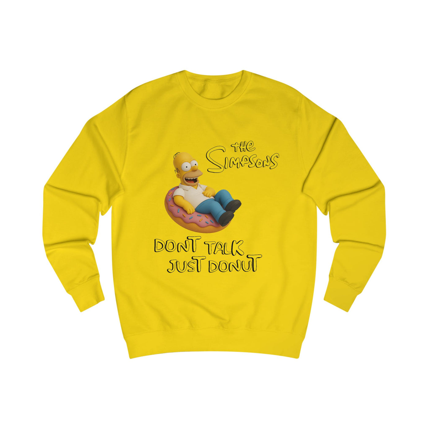 Unisex Sweatshirt Dont talk just Donut