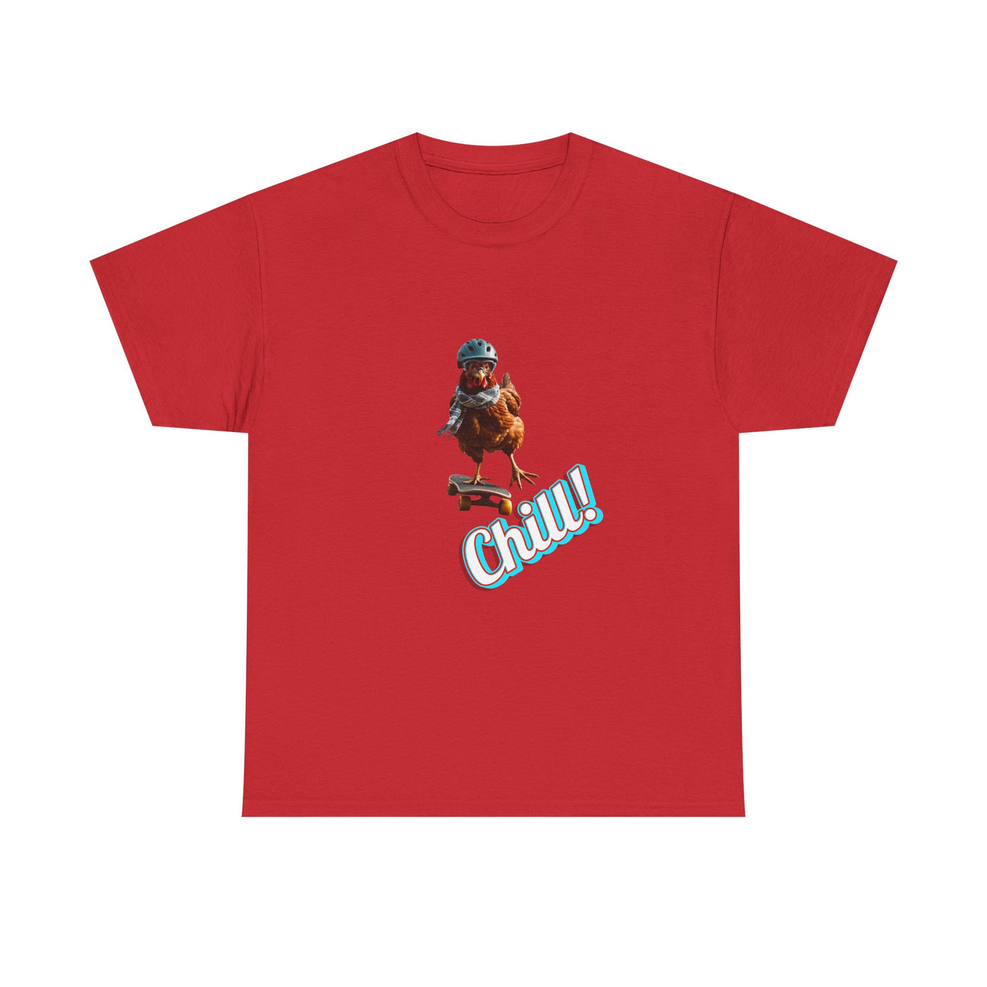 Chill Skateboarding Chicken Shirt