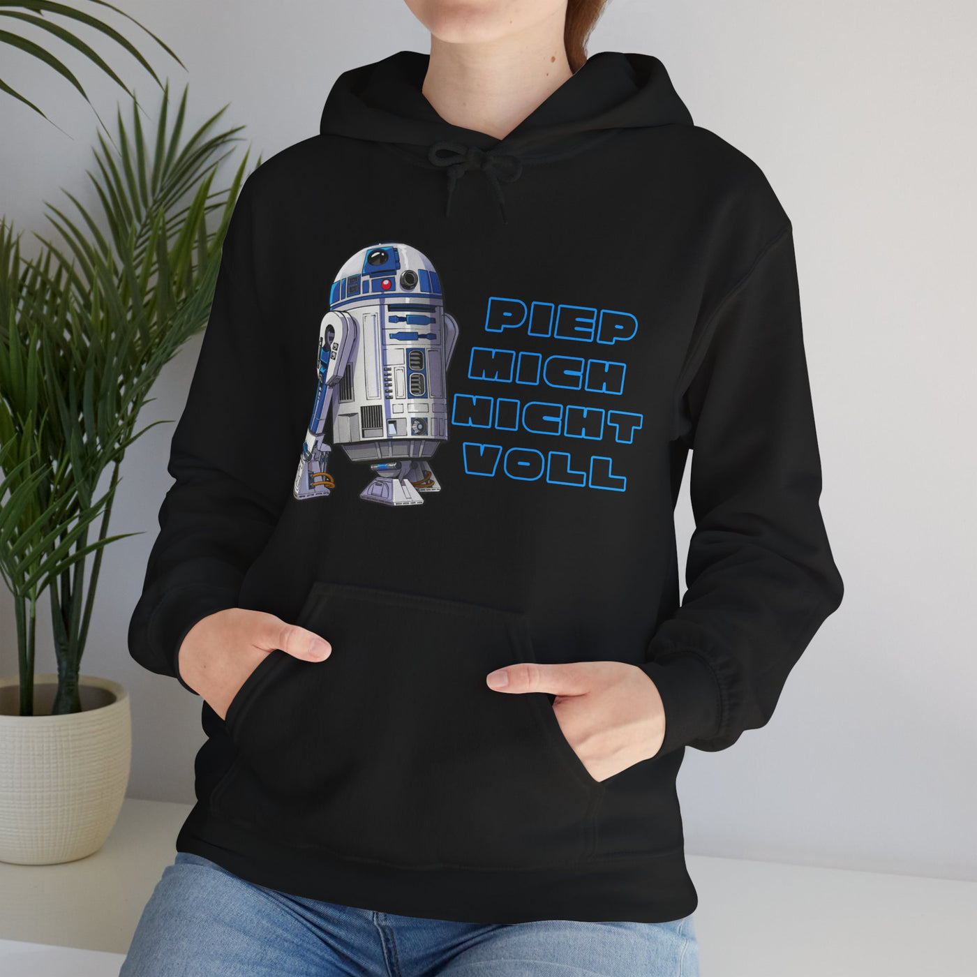 R2-D2 Graphic Hoodie - "Piep mich nicht voll"
