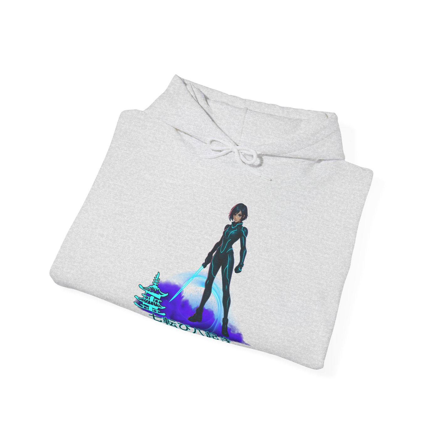 Hoodie  Anime "siebenmal hinfallen - achtmal aufstehen"