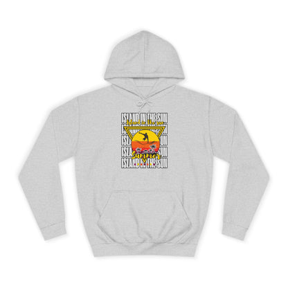 Vibrant College Spirit Hoodie, Unisex College Hoodie