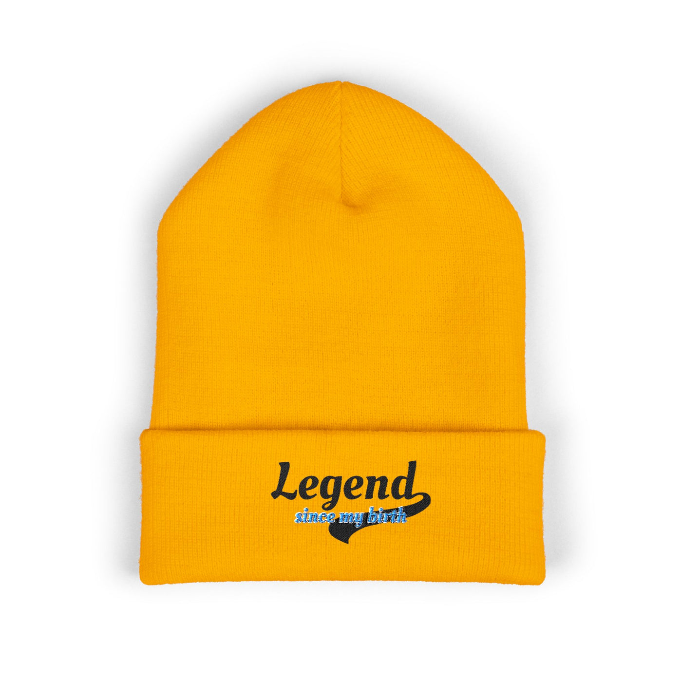Legend Beanie - Classic Cuffed Hat, Unisex Beanie